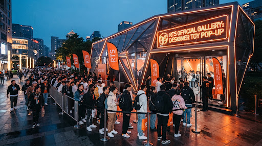 Orange Play Cafe Dual Concept Spatial Pop-Up Premiere